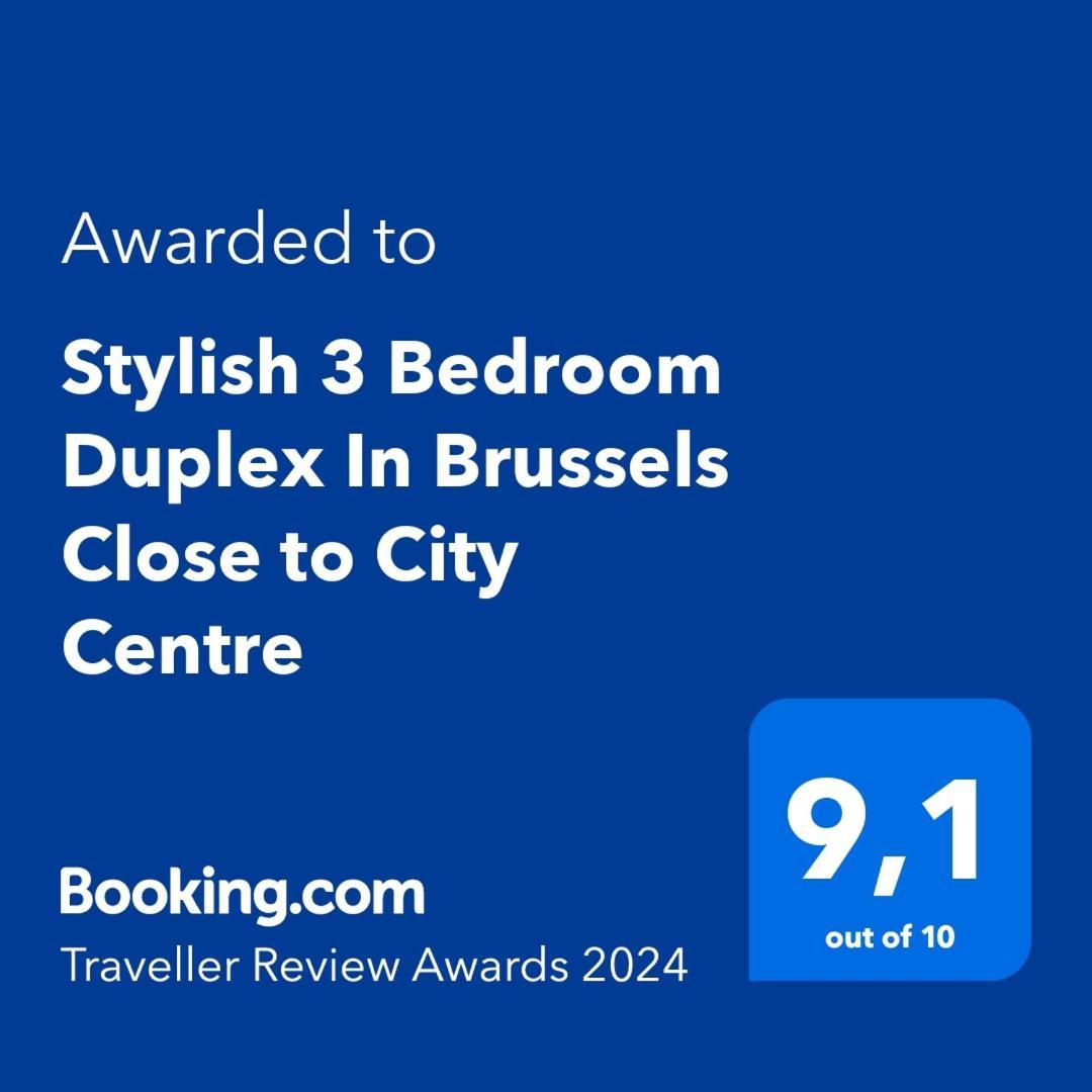 Superb 3 Bedroom & 3 Bathroom Duplex In Brussels City Centre Dış mekan fotoğraf